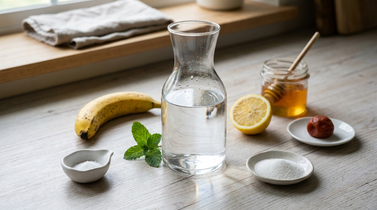 Homemade Oral Rehydration Solution (経口補水液)